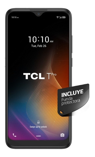 Teléfono Celular Tcl T Pro Power Grey Color Gris oscuro