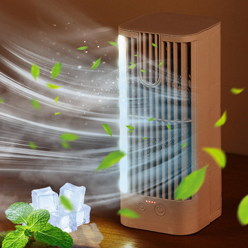 Ventilador De Aire Acondicionado De Escritorio Saving Con L
