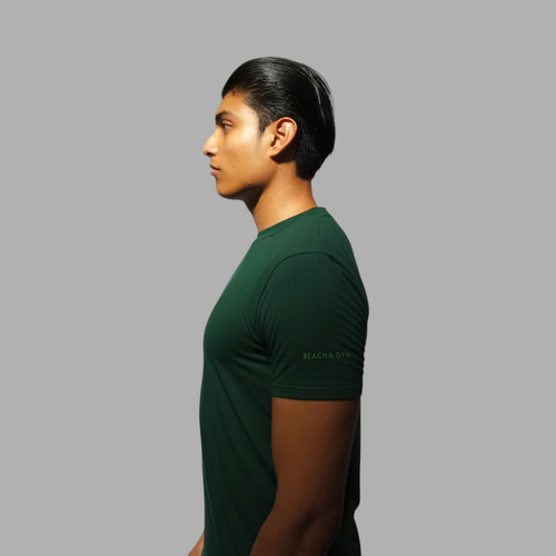 Camiseta Algodón Estilo Casual Para Hombre
