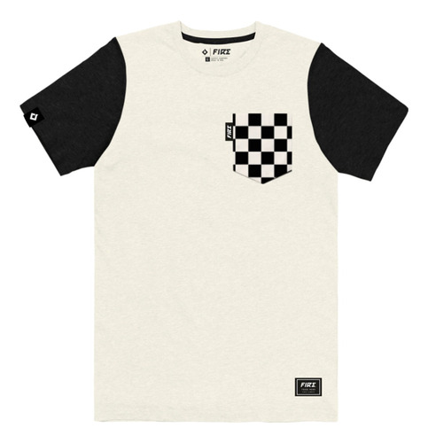 Remera Urbana Moto Finish Crudo Fire