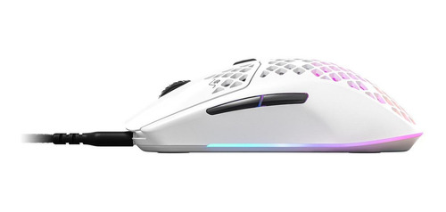 Imagen 3 de 4 de Mouse de juego SteelSeries Aerox 3 snow