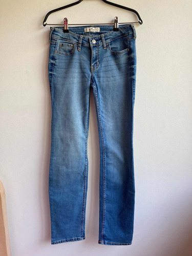 Jeans Mujer Hollister Talla 1 S (32) En Muy Buen Estado
