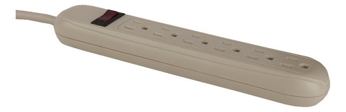 Estevez Barra Multicontacto Abs 15a 6 Tomas Aterrizadas /il