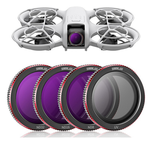 Filtros De Lente Uv Nd8 Nd16 Nd32 Para Acessório Dji Neo Dro