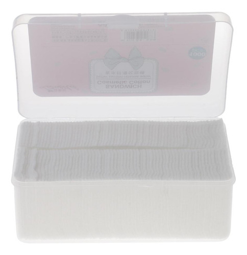 Maquillaje Almohadillas De Algodón Cosméticas 2 Piezas