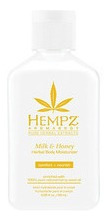 Hempz De Miel Y Leche A Base De Hierbas Crema Hidratante