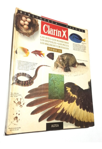 Diccionario Visual Clarin Tomo 2 Aves Mamiferos Reptiles