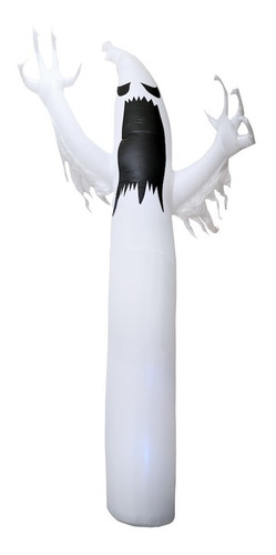Imagen 6 de 10 de Inflable Decorativo Fantasma Halloween 3.80 Mts Con Luz