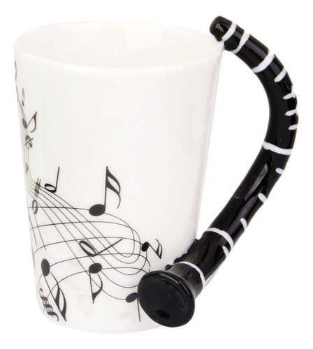 Taza De La Música Con Forma De Clarinete Mango Taza De