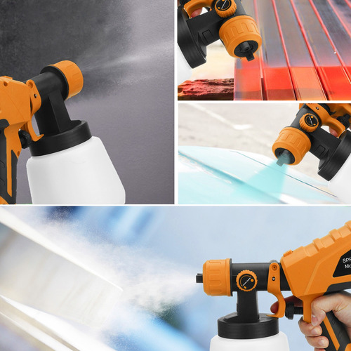 Imagen 3 de 9 de Pulverizador De Pintura Eléctrica Airless Hvlp Pistola Pulve