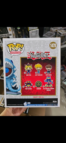 Funko Blue Eyes Toon Dragon Glow 6 Pulgadas Yu-gi-oh (Usado)