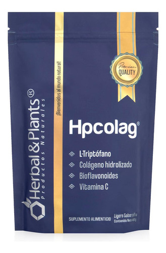 Hpcolag Triptofano Colageno Hidrolizado Uva Herbal & Plants