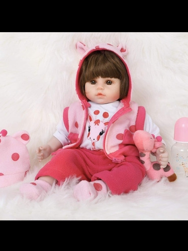 Imagen 5 de 5 de Bebe Bebé Baby Reborn Muñeca Realista Niñas