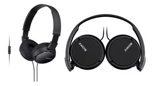 Audifono Sony Mdr Zx110ap Con Microfono Plegable Negro