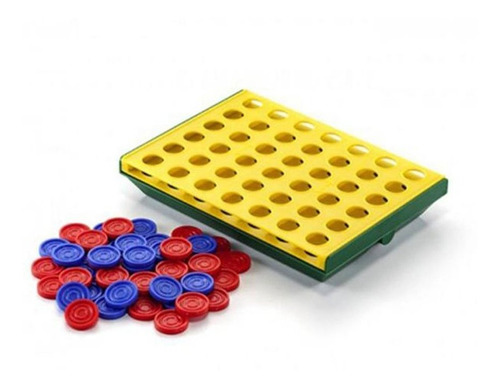 Imagen 4 de 6 de Juego de mesa 4 en línea Mini 1226