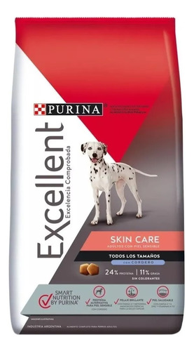 Alimento Purina Excellent Para Perro Skin Care Cordero 15 Kg