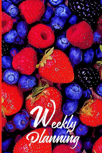 Libro: Strawberry 6x9 Inches Weekly Planner By Lee, 156 Dot