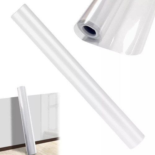 Película Protectora Electroestática De Pared Para Muebles Color Transparente