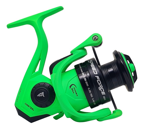 Reel Frontal Caster Speed Force 4004 Variada Río 4 Rulemanes