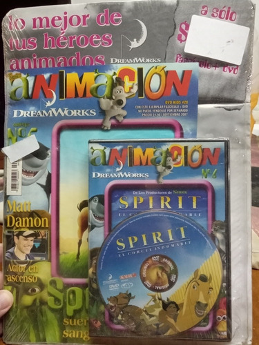 Colección Dvd Kids Original Número 28 , Película Spirit 2007