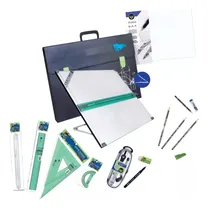 Comprar Kit Pizzini Tablero Dibujo 40x50 Atril 6 Posiciones El Mejor