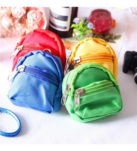 3 Mochila Para Muñecas En Miniatura, Juego De Simulación