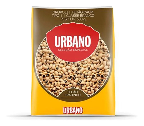 Feijão Fradinho Urbano Pacote 500g