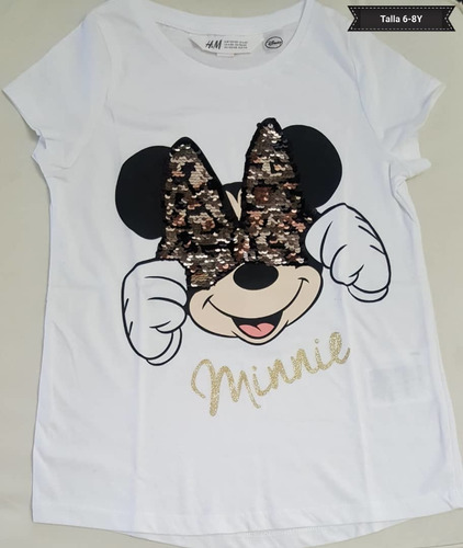 Franela De Minnie Mouse H&m - Cod-13-00192