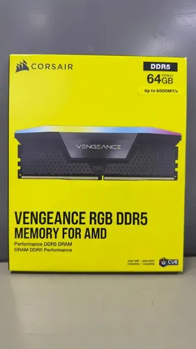 Memória RAM Corsair Vengeance Ddr5 64gb 2x32gb 6000mts