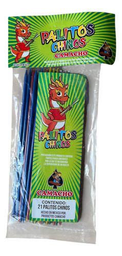 Juego De Mesa Palitos Chinos (21 Piezas)