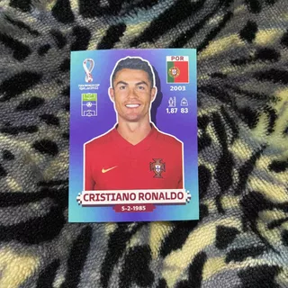 Estampa Album Mundial Qtar Cristiano Ronaldo 2022 Original