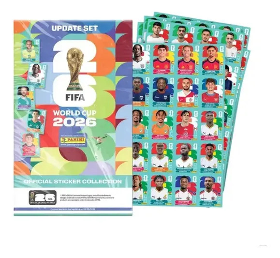 Kit De Actualización Del Albúm De La Copa Mundial Fifa 2026