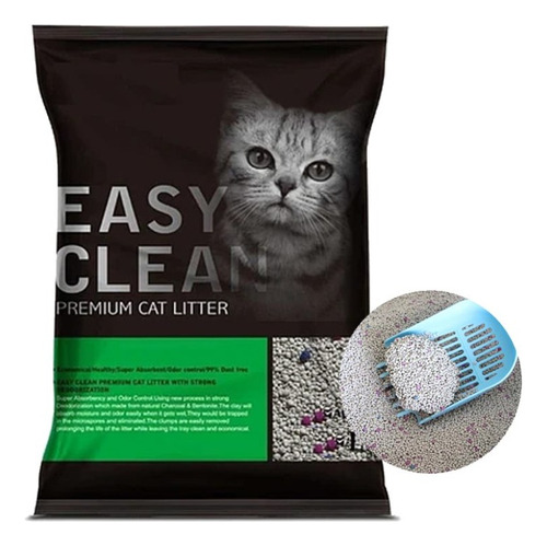 Arena Sanitaria Aglutinante Easy Clean Aromas 4kg/5lts x 4kg de peso neto