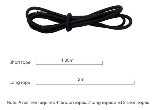 Cable De Repuesto Para Silla Reclinable Universal Zero Gravi