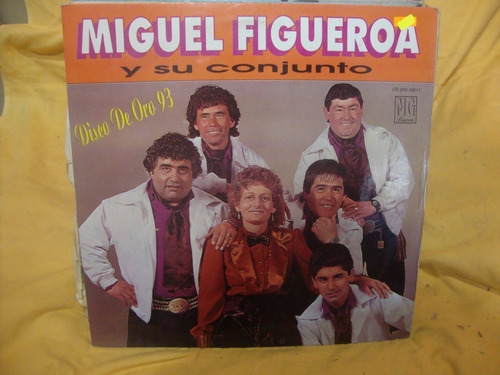 Vinilo Miguel Figueroa Y Su Conjunto Disco De Oro 93 F3