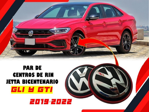 Par De Centros De Rin Jetta Bicentenario Gli Y Gti 2019-2022