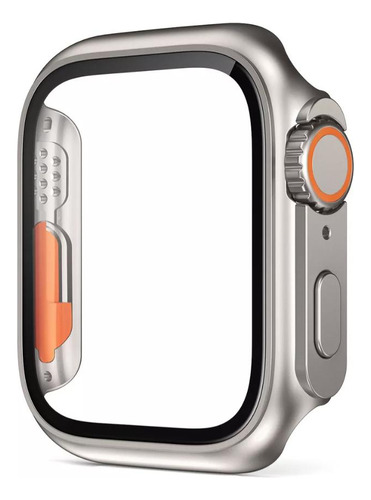 Capa Estilo Ultra E Película Embutida Para Apple Watch 41mm