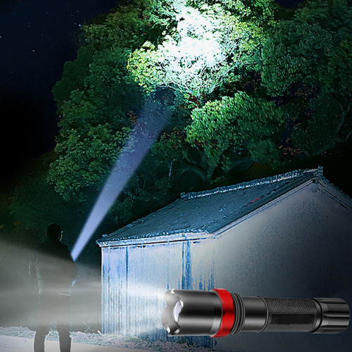 Linterna De Luz Fuerte Led De Aleación De Aluminio Multifunc