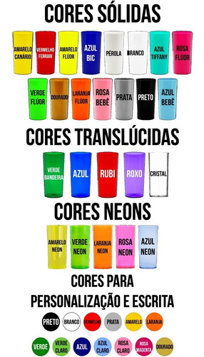 Imagem 3 de 5 de 280 Copos Longdrink 320ml Personalizados