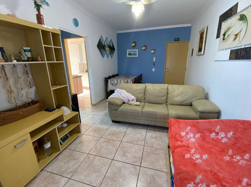 Imagem 5 de 13 de V234 Apto 1-dorm, Com Sacada, Todo Mobiliado, 200mts P/ Mar.