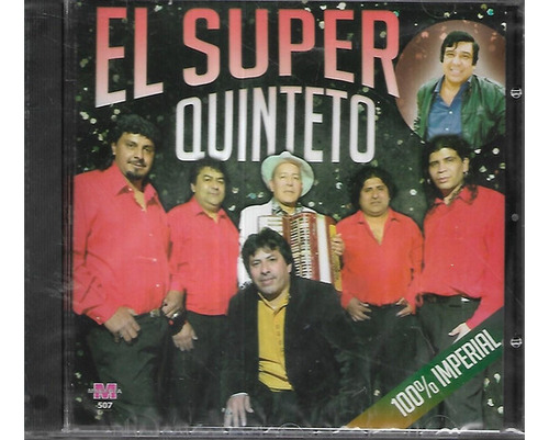 El Super Quinteto Album 100 % Imperial Sello Magenta Cd Nu 
