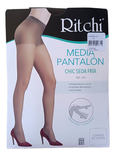 Medias Panty Ritchi Chic Seda Fría. Transparente Ref. 350