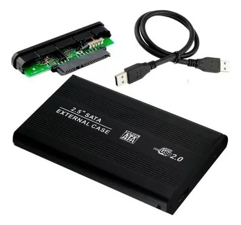 Case Externo 2.5 Disco Duro Laptop Sata Usb 2.0 