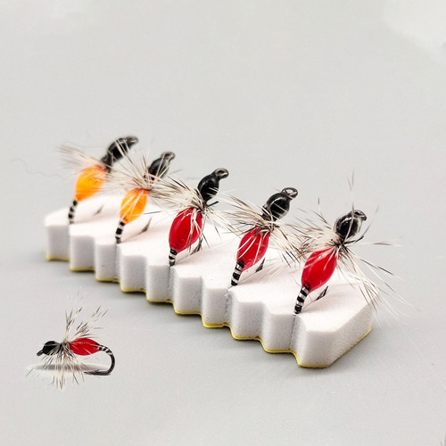 3 Señuelos De Pesca Con Mosca, Cebos Artificiales Duraderos