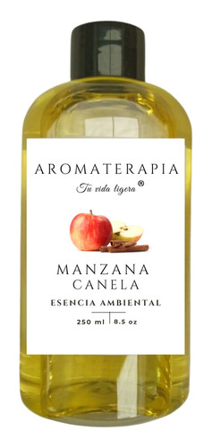 Esencia Para Difusor De Varillas Manzana Canela Navid 250ml