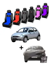 Comprar Combo Cubre Asientos + Cubre Coche Uv Ford Ka 3 P M\u002F Viejo