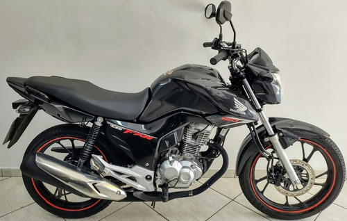 Honda Cg 160 Fan Flex 2019 Cinza