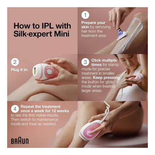  Braun IPL - Depilación de larga duración para mujeres