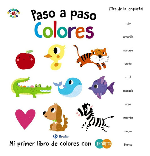 Paso A Paso Colores, De Poitier Prez Canet. N/a, Vol. Volumen Unico. Editorial Bruño-salvat, Tapa Blanda En Español
