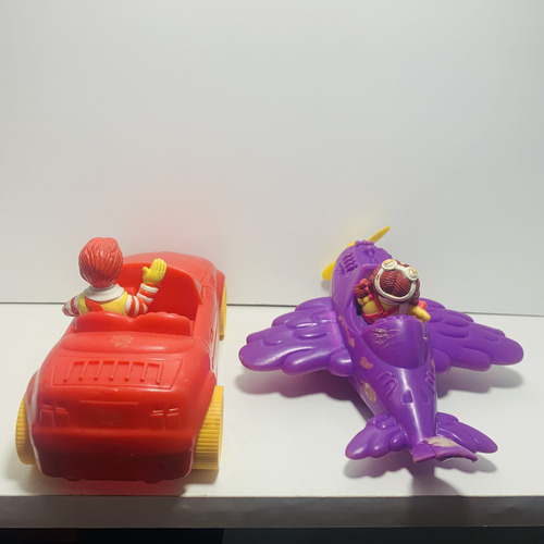 Muñecos Mcdonalds Vehículos Colección Completa 2000 Retro (Usado)